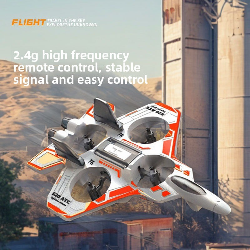 Remote Control Stunt Drone with LED Lights