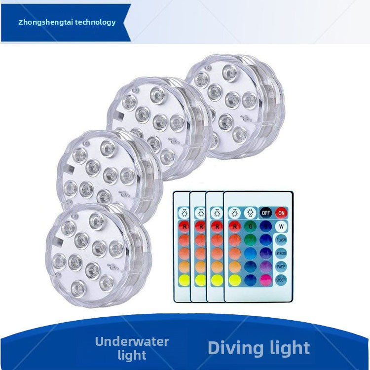 Remote Control Submersible LED Lights for Aquarium and Pool