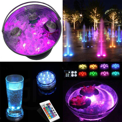 Remote Control Submersible LED Lights for Aquarium and Pool