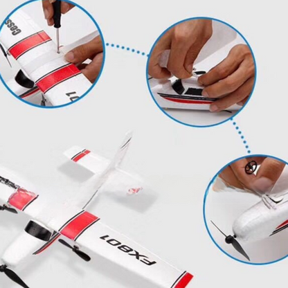 Remote-controlled aircraft