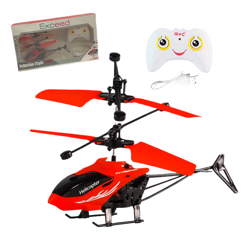 Remote controlled airplane helicopter rechargeable children's toy