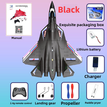 Remote-controlled airplane
