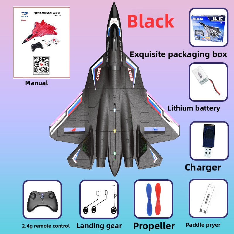 Remote-controlled airplane
