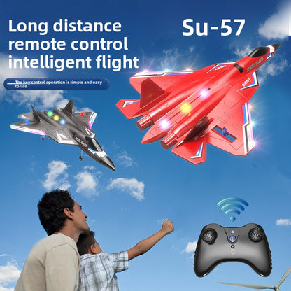 Remote-controlled airplane