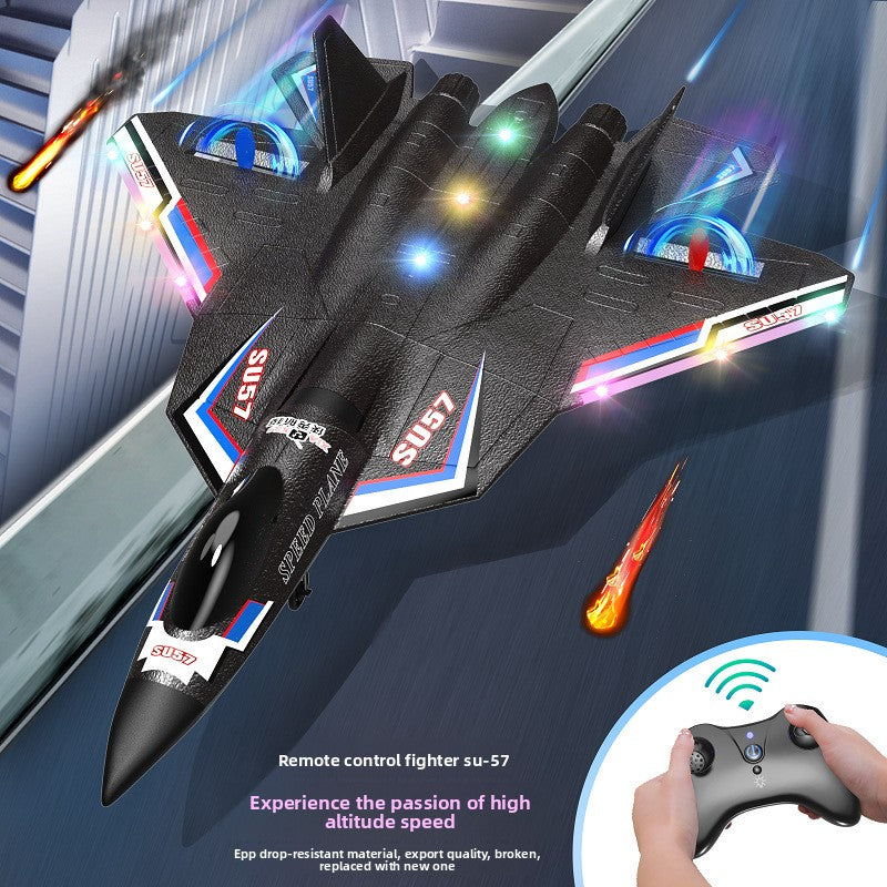 Remote-controlled airplane