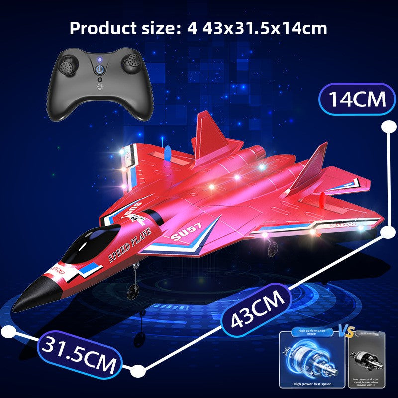Remote-controlled airplane