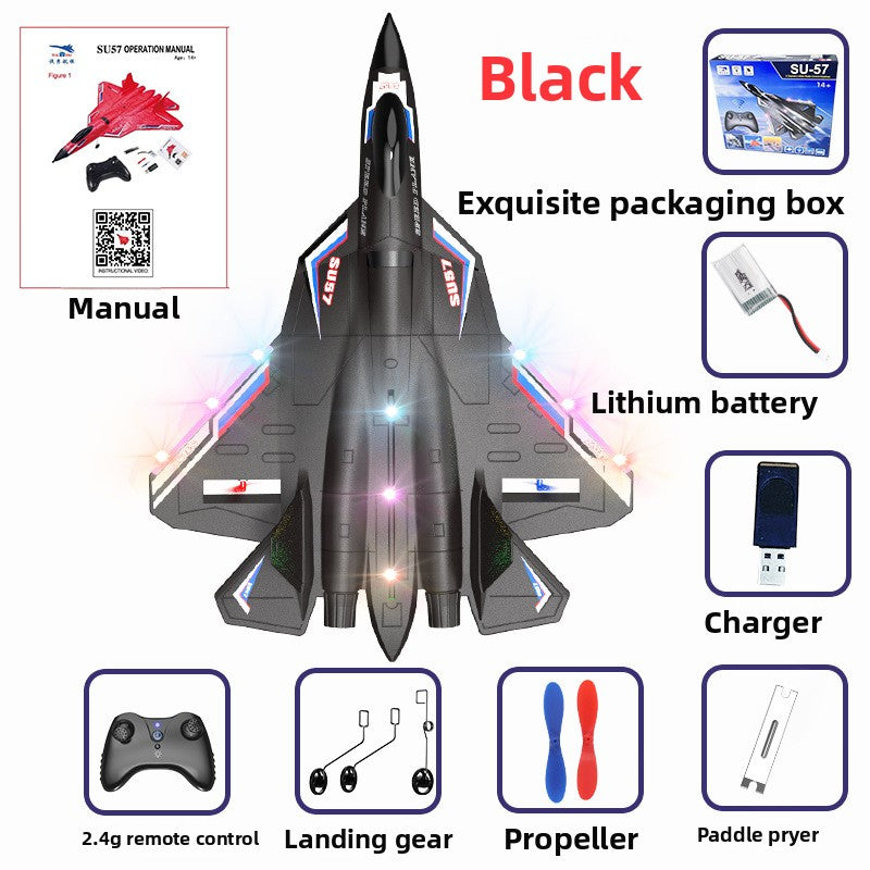 Remote-controlled airplane