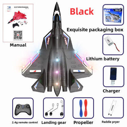 Remote-controlled airplane