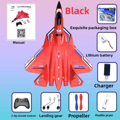 Remote-controlled airplane