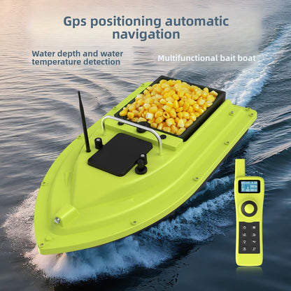 Remote-controlled bait boat