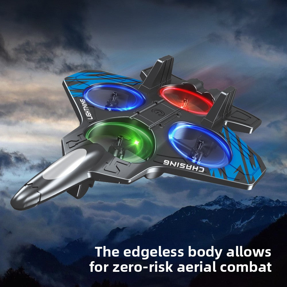 Remote-controlled foam airplane