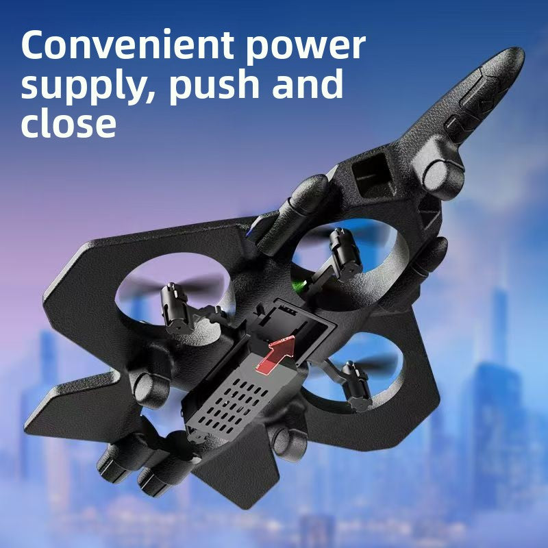 Remote-controlled foam airplane