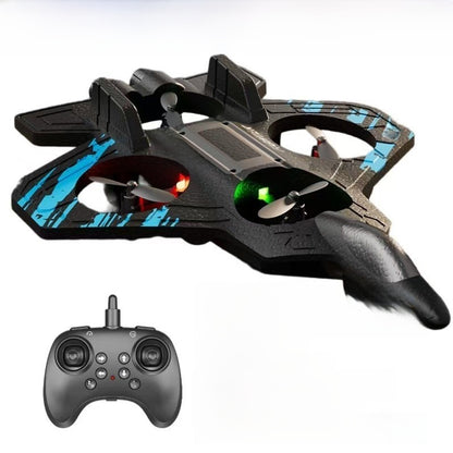 Remote-controlled foam airplane