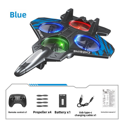 Remote-controlled foam airplane