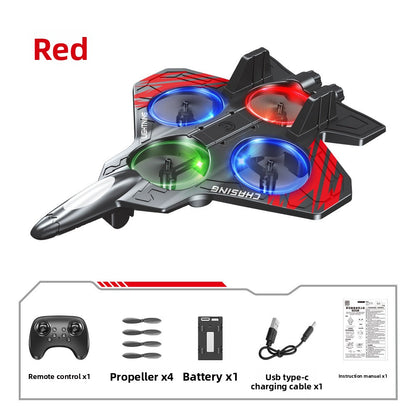 Remote-controlled foam airplane