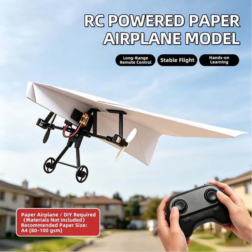 Remote-Controlled Paper Airplane