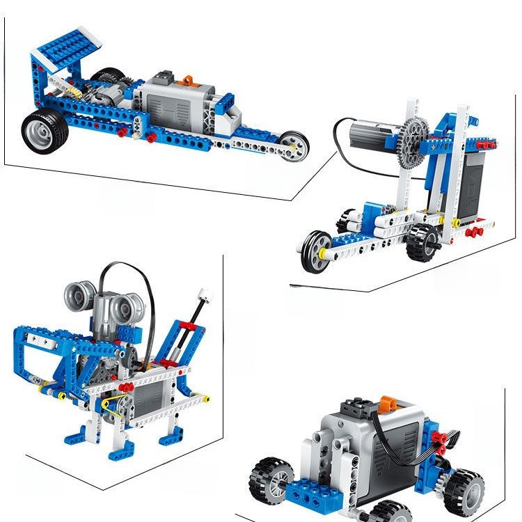 Remote-Controlled Tank Box Building Toy