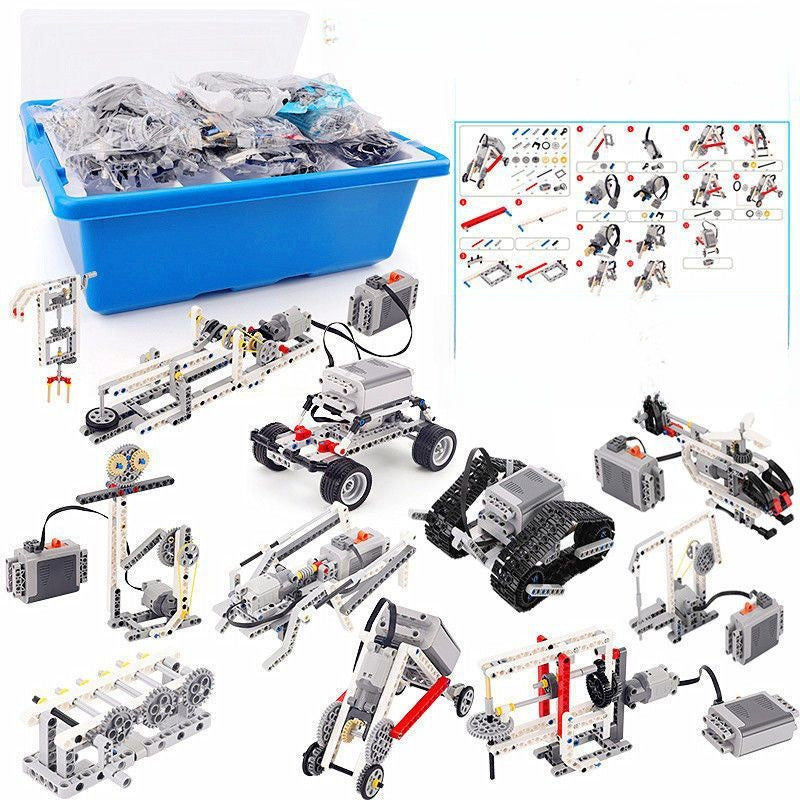 Remote-Controlled Tank Box Building Toy