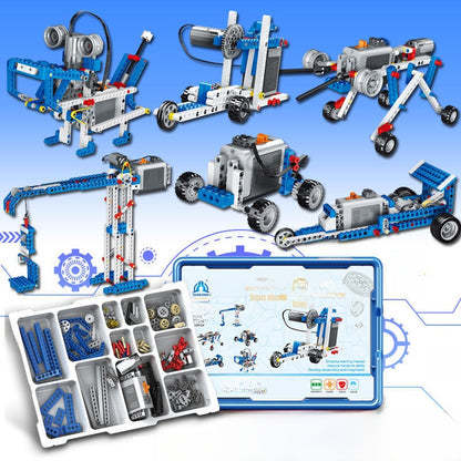Remote-Controlled Tank Box Building Toy