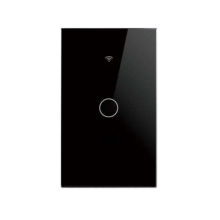 Remote-controlled tempered glass panel