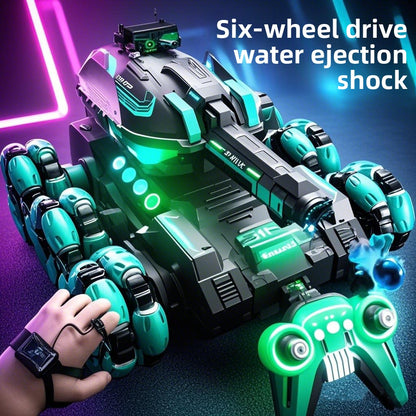 Remote-controlled water bomb tank