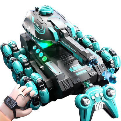 Remote-controlled water bomb tank