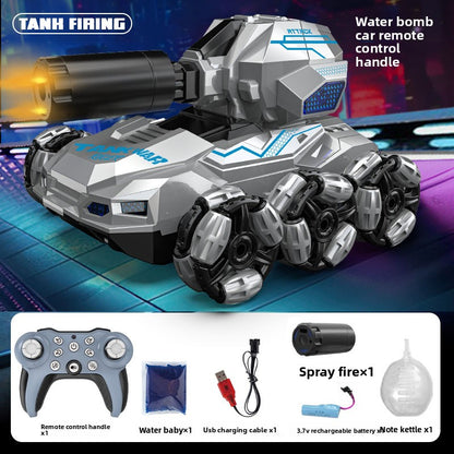 Remote-controlled water bomb tank