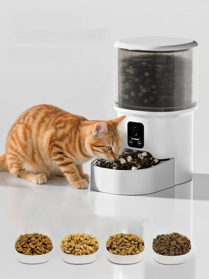 Remote visual feeding machine