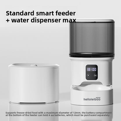 Remote visual feeding machine