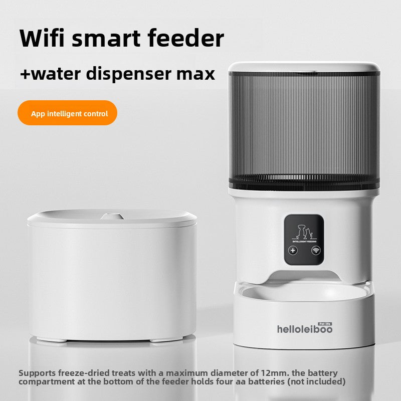 Remote visual feeding machine