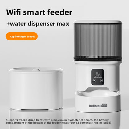 Remote visual feeding machine