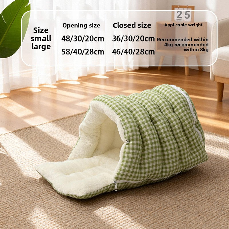 Removable and washable cat nest