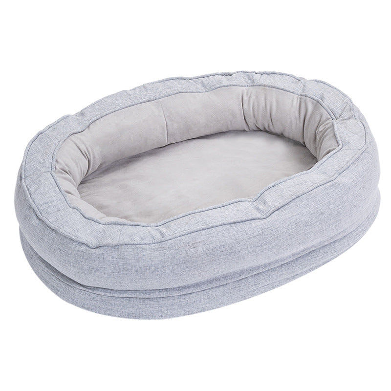 Removable and washable warm dog house