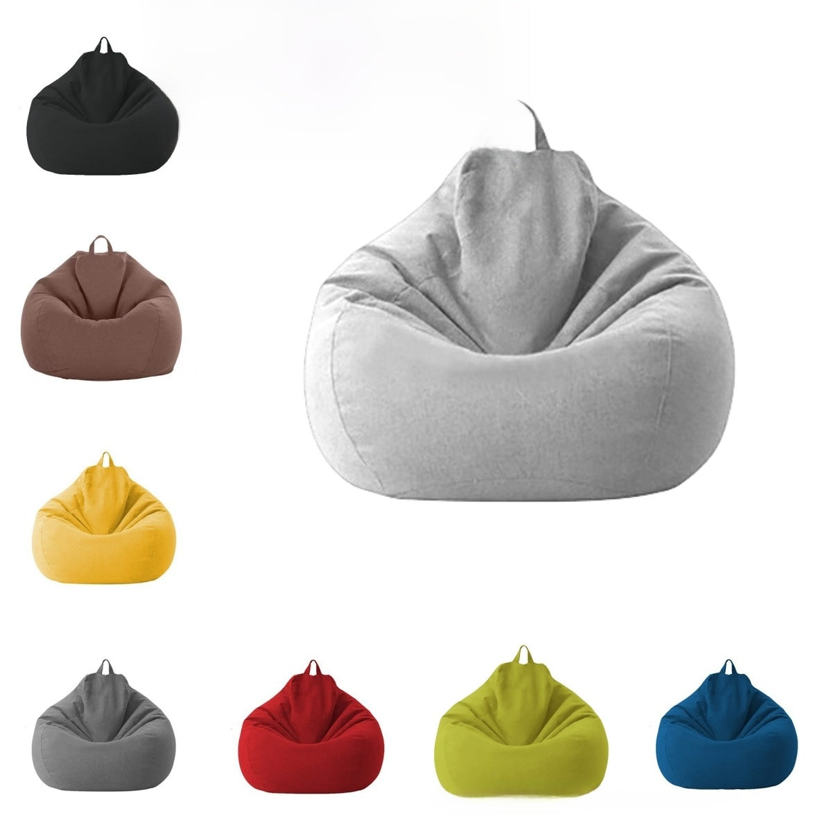 Removable Bean Bag Sofa Cover