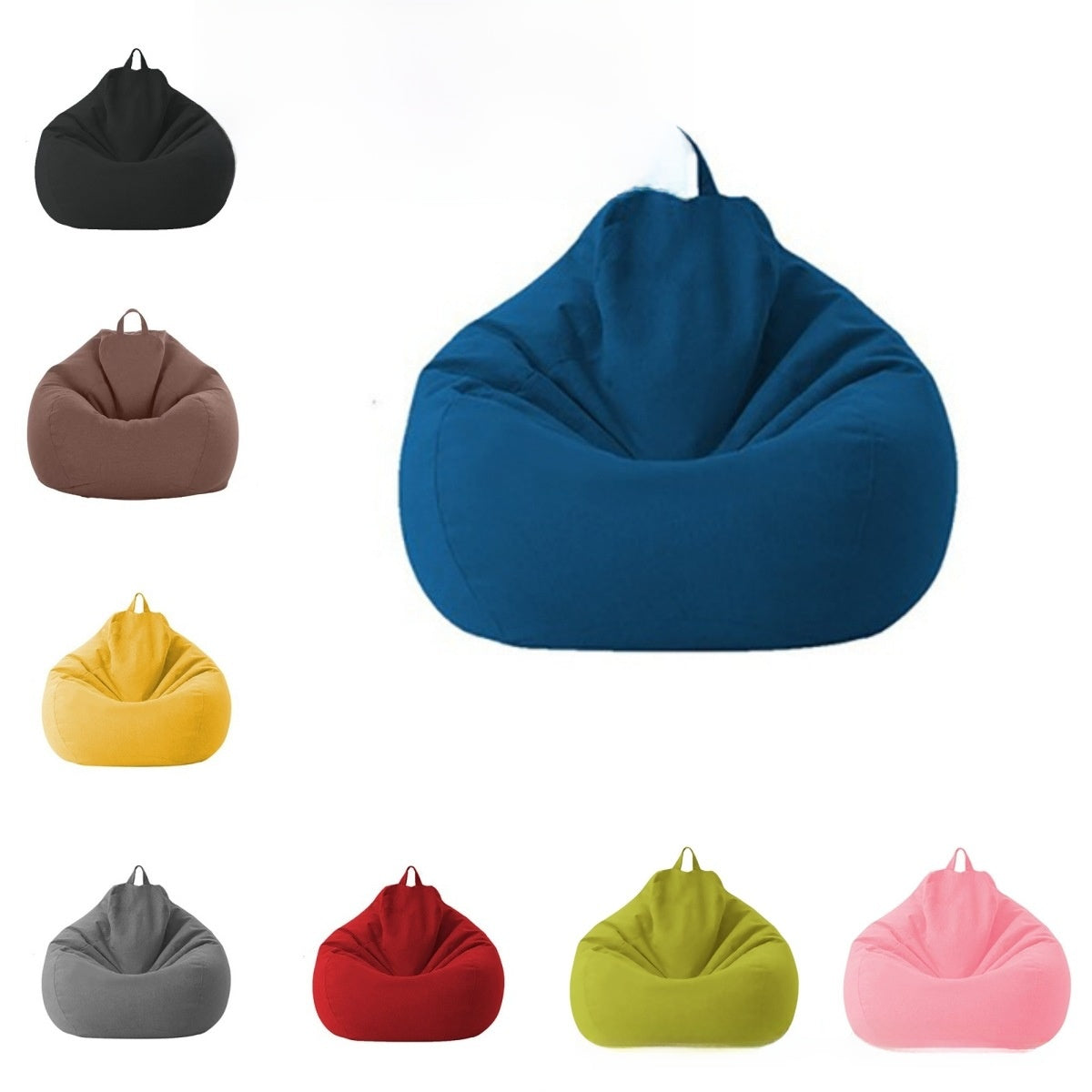 Removable Bean Bag Sofa Cover