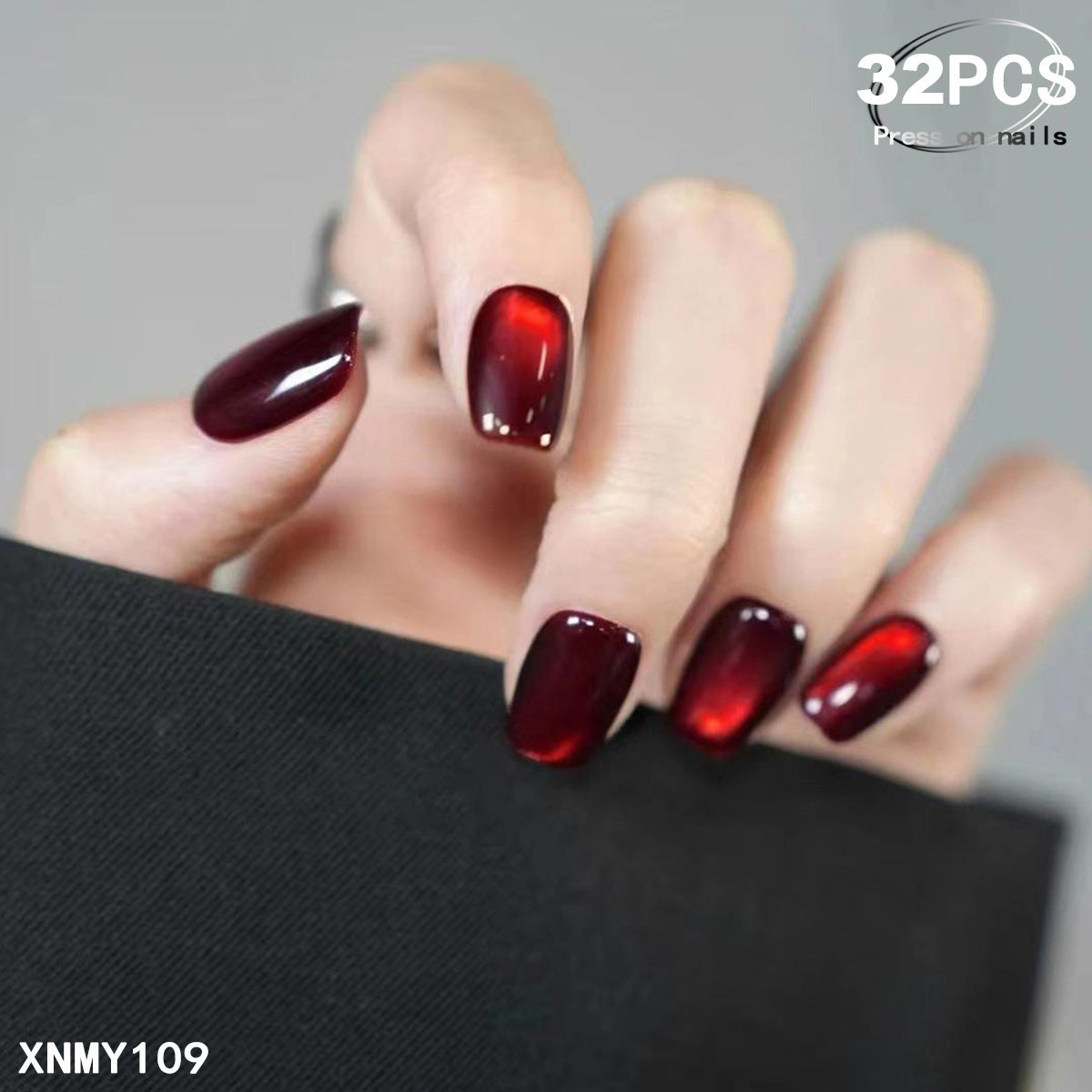 Removable Cat Eye False Nails