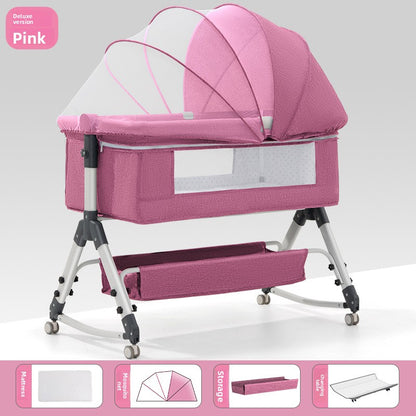 Removable Cradle Baby Crib