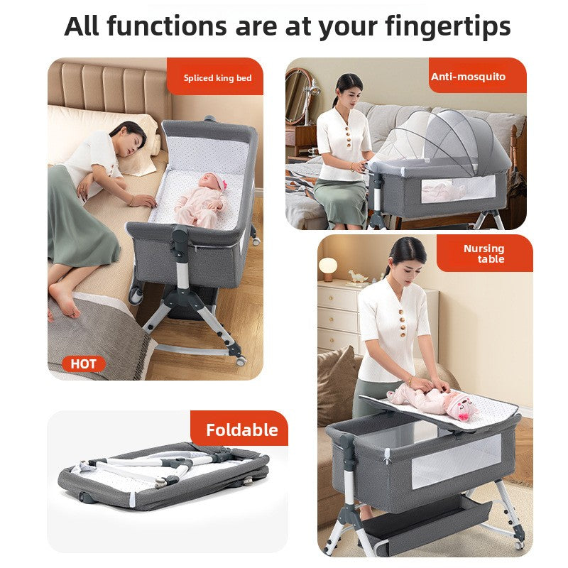 Removable Cradle Baby Crib