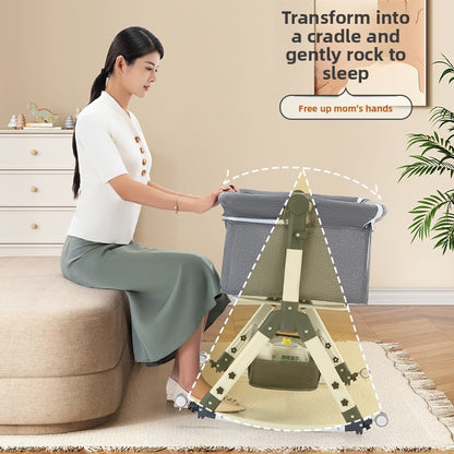 Removable Cradle Baby Crib