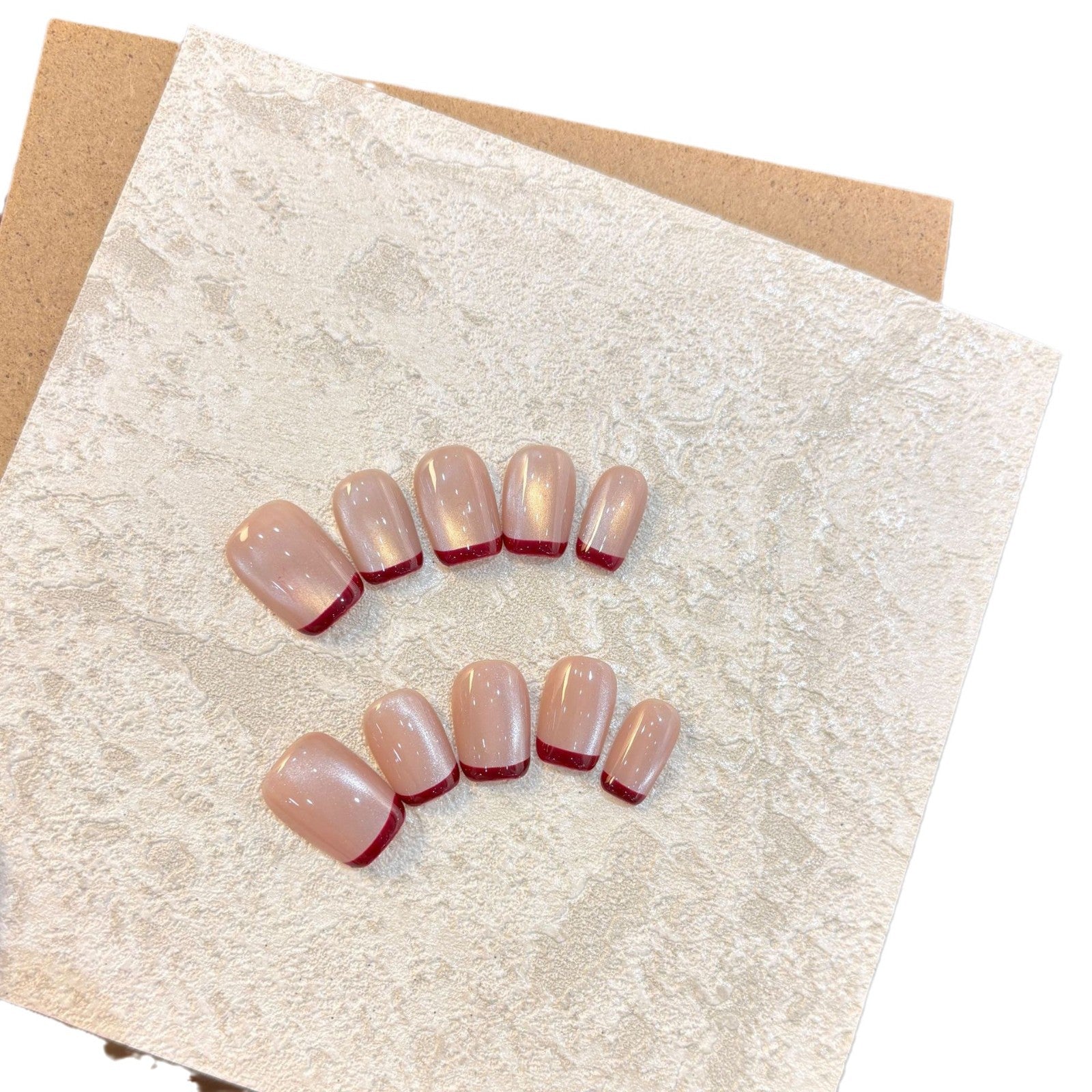 Removable French Nail Art Patches