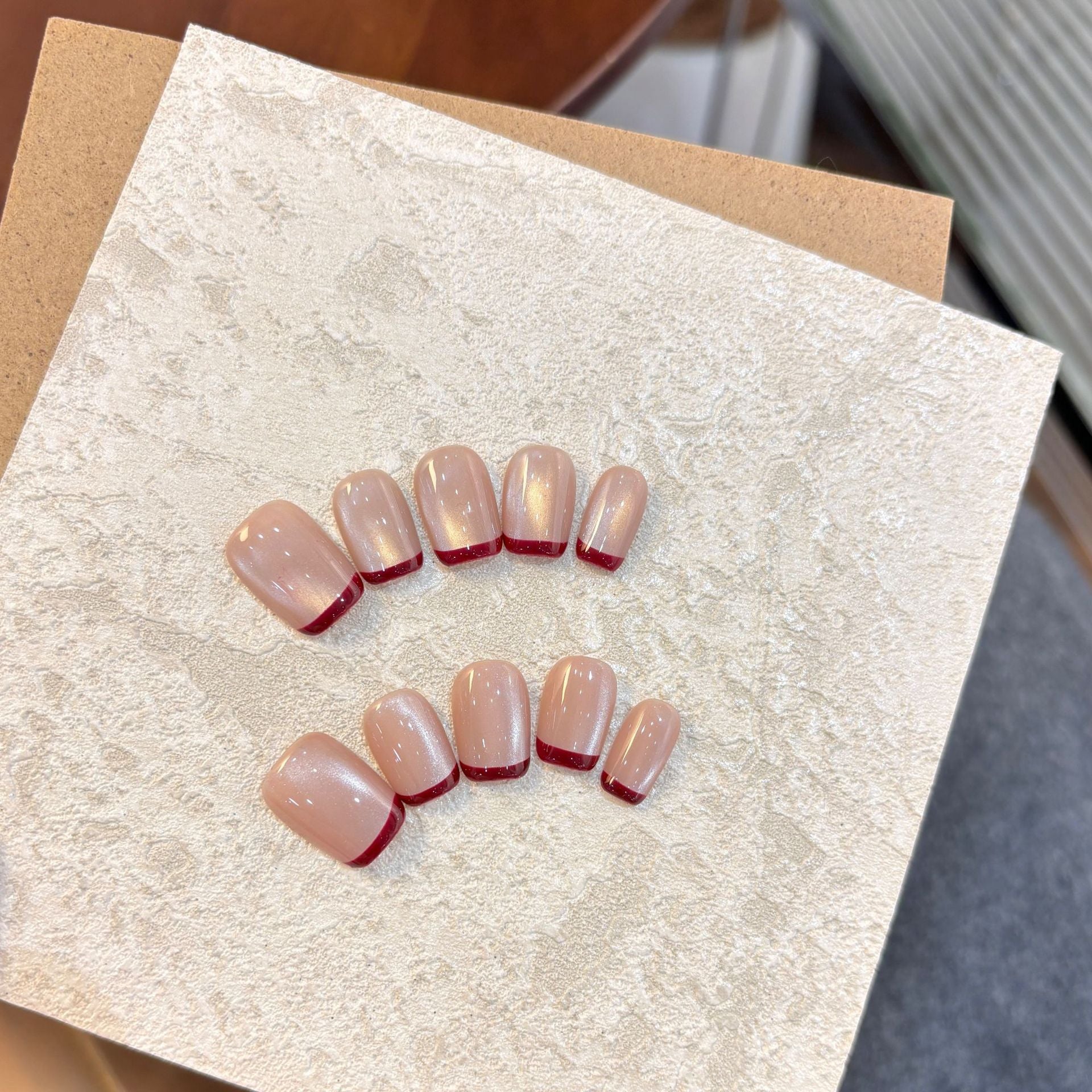 Removable French Nail Art Patches