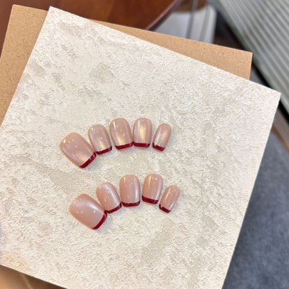 Removable French Nail Art Patches