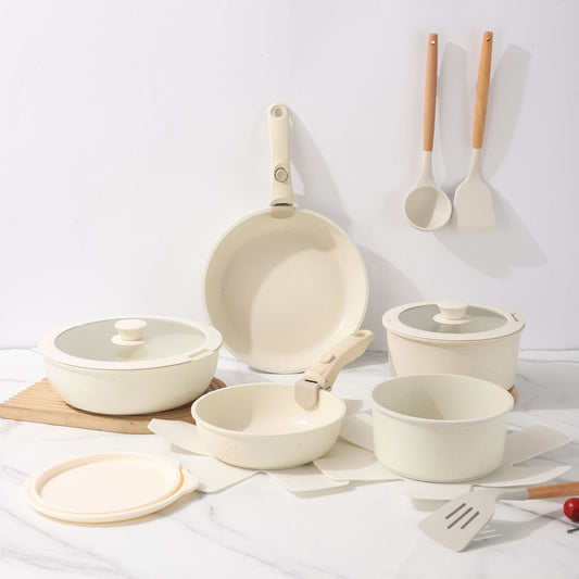 Removable Handle Non-Stick Pot