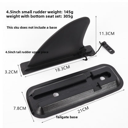 Removable surfboard fin