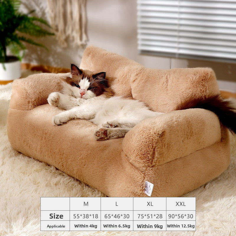 Removable Washable Cat Dog Pet Bed
