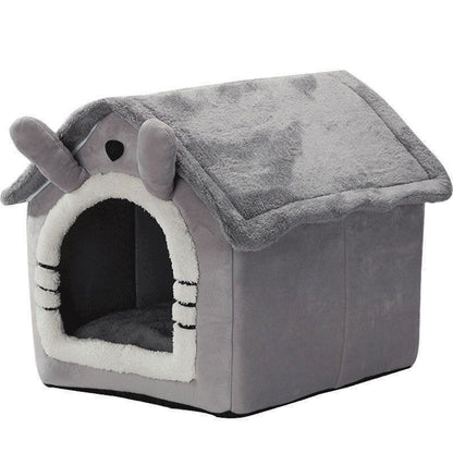 Removable Washable Enclosed Pet Bed