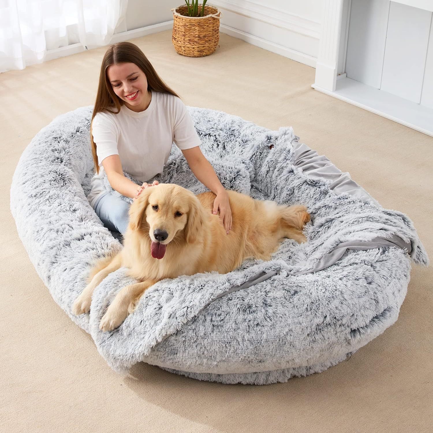 Removable Washable Extra Large Pet Bed Sofa