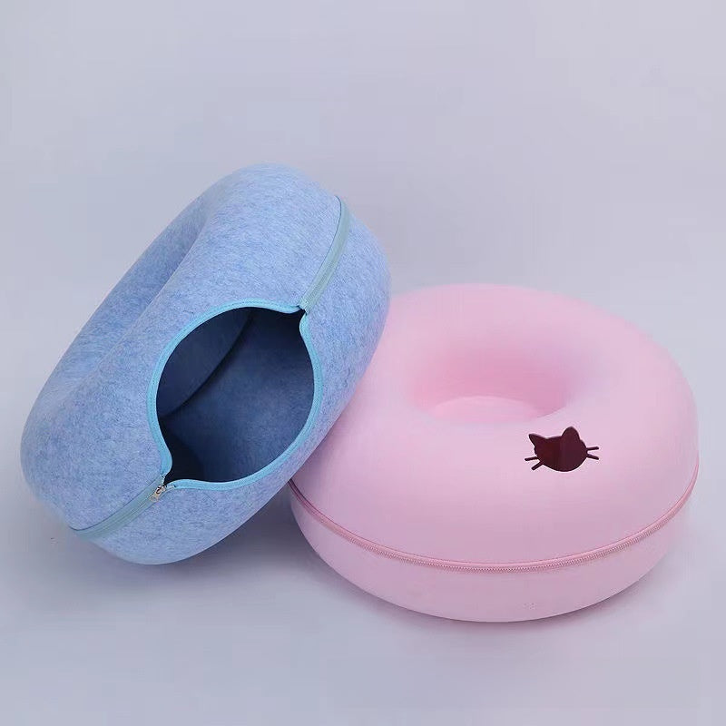 Removable Washable Felt Cat Bed