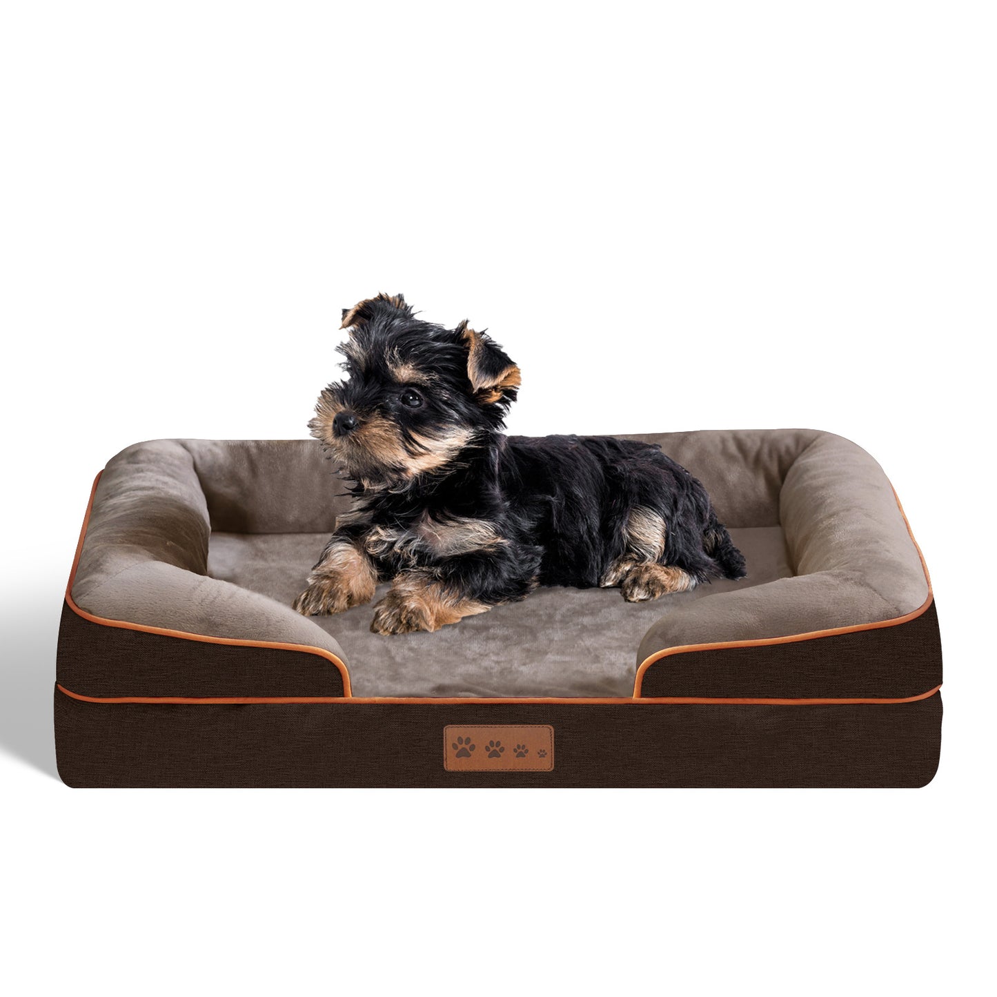 Removable Washable Memory Foam Pet Sofa Bed for Medium Large Dogs
