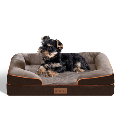 Removable Washable Memory Foam Pet Sofa Bed